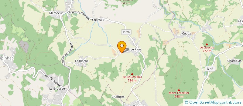 localisation de l'entreprise MADAME ANNIE GRANGEON à MALREVERS