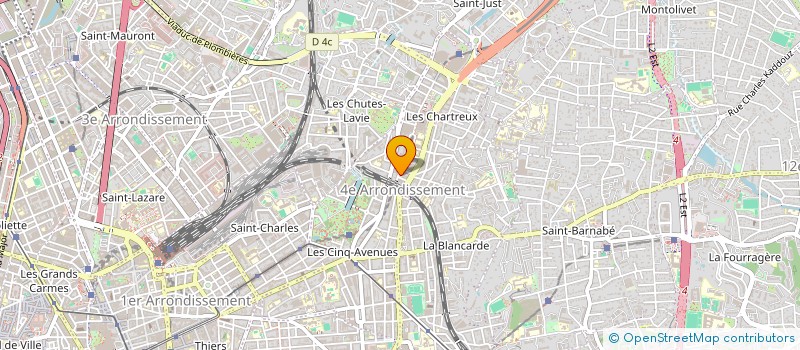 localisation de l'entreprise MADAME ANNIE GRUEL à MARSEILLE