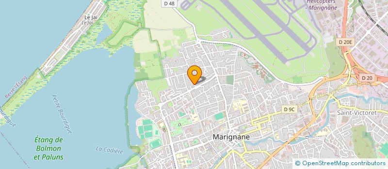 localisation de l'entreprise MADAME ANNIE GUIGON  SAINT-VICTORET