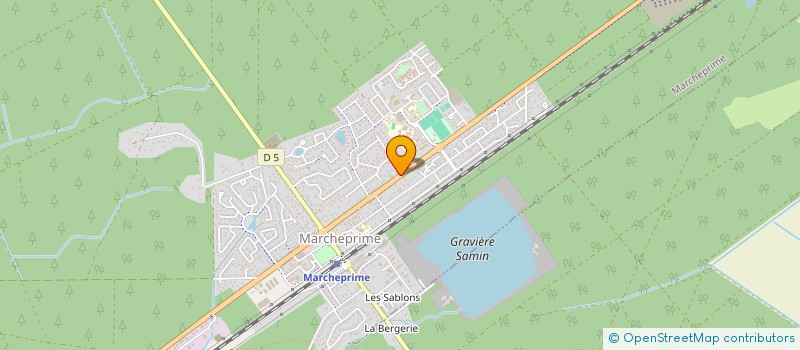 localisation de l'entreprise MADAME ANNIE GUIHERY  MARCHEPRIME