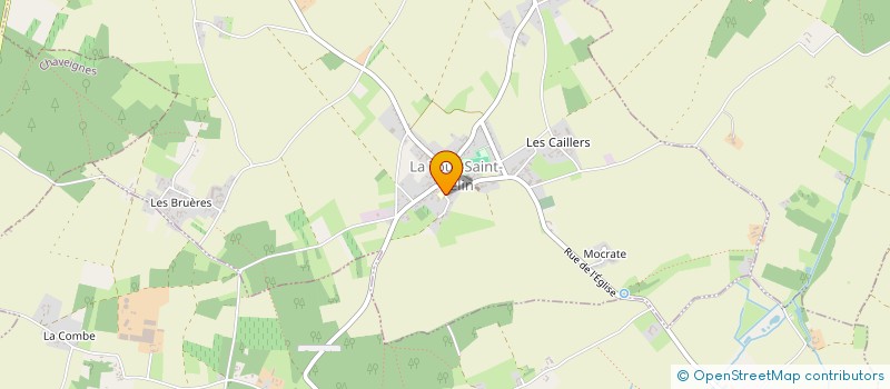 localisation de l'entreprise MADAME ANNIE GUILLEMARD  LA TOUR-SAINT-GELIN