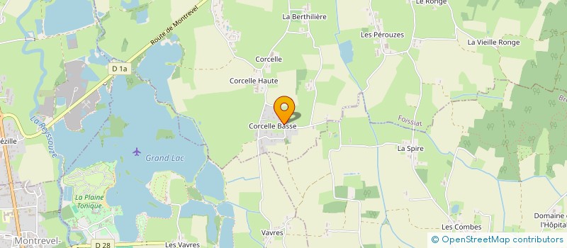 localisation de l'entreprise MADAME ANNIE GUILLERMIN  FOISSIAT