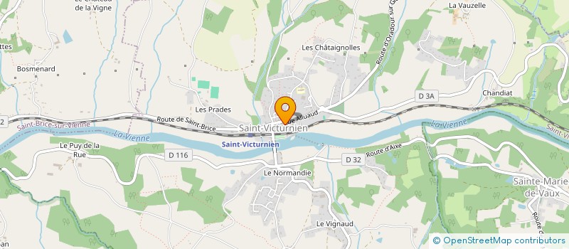 localisation de l'entreprise MADAME ANNIE GUTTERIDGE à SAINT-VICTURNIEN