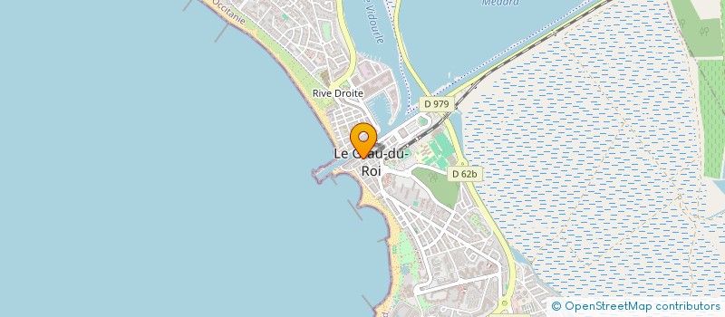 localisation de l'entreprise MADAME ANNIE HADJADJ  LE GRAU-DU-ROI