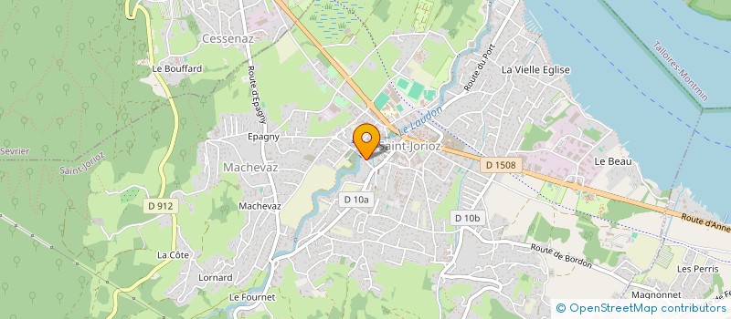 localisation de l'entreprise MADAME ANNIE HARTWECK à SAINT-JORIOZ