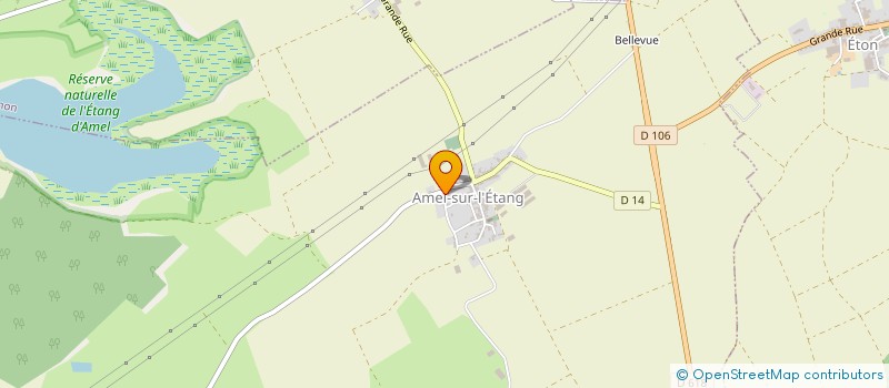 localisation de l'entreprise MADAME ANNIE HELAS à AMEL-SUR-L'ETANG