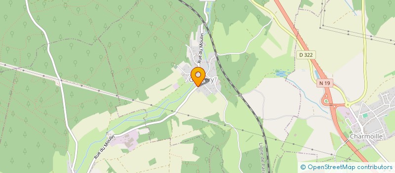 localisation de l'entreprise MADAME ANNIE HENRY  GRATTERY