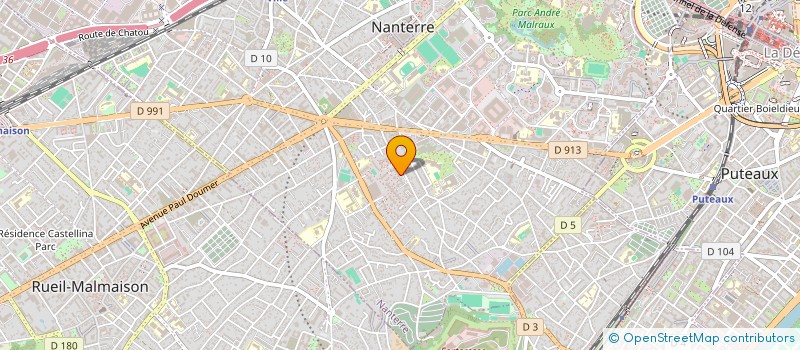 localisation de l'entreprise MADAME ANNIE HERBILLON à NANTERRE