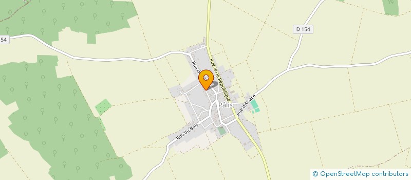 localisation de l'entreprise MADAME ANNIE HONNET  AIX-VILLEMAUR-PALIS