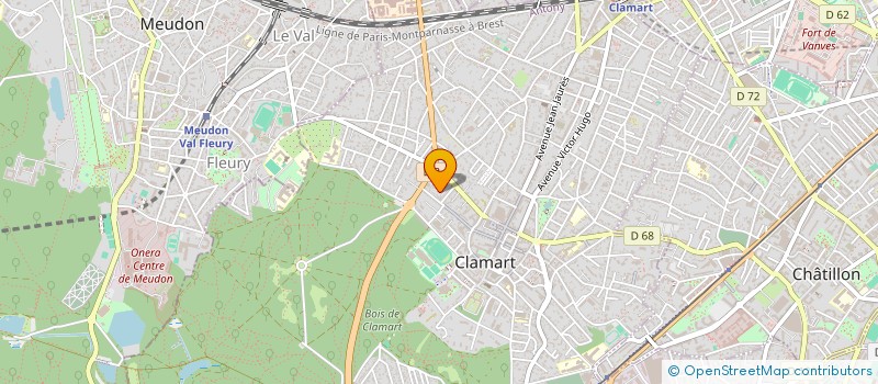localisation de l'entreprise MADAME ANNIE HOVANESSIAN à CLAMART