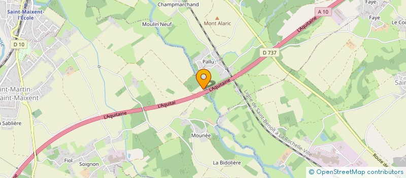 localisation de l'entreprise MADAME ANNIE INGRAND  NANTEUIL