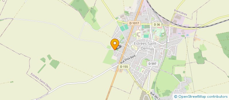 localisation de l'entreprise MADAME ANNIE JACQUET  ESTREES-SAINT-DENIS