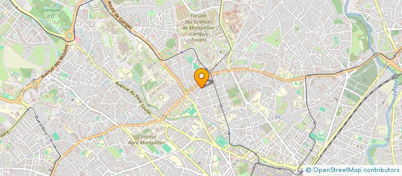 localisation de l'entreprise MADAME ANNIE JACQUINET à MONTPELLIER