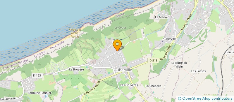 localisation de l'entreprise MADAME ANNIE JAMME à SAINT-VAAST-EN-AUGE