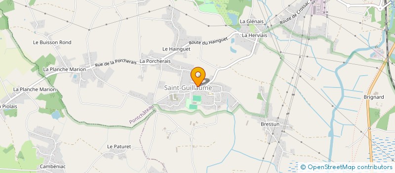 localisation de l'entreprise MADAME ANNIE JEAN-PIERRE  PONTCHATEAU