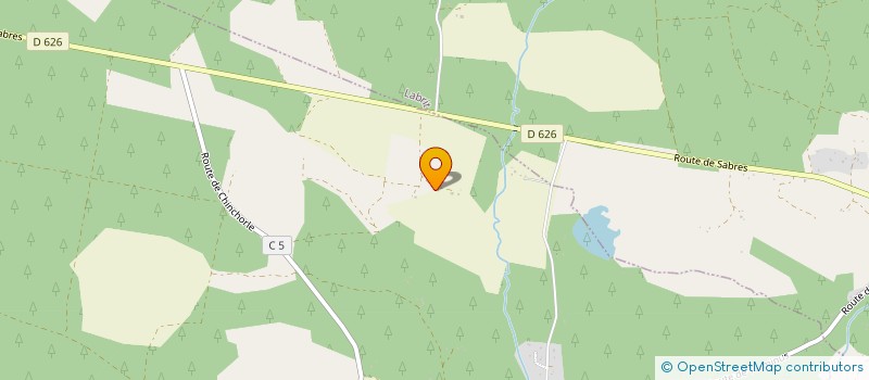 localisation de l'entreprise MADAME ANNIE JOUGLENS  VERT