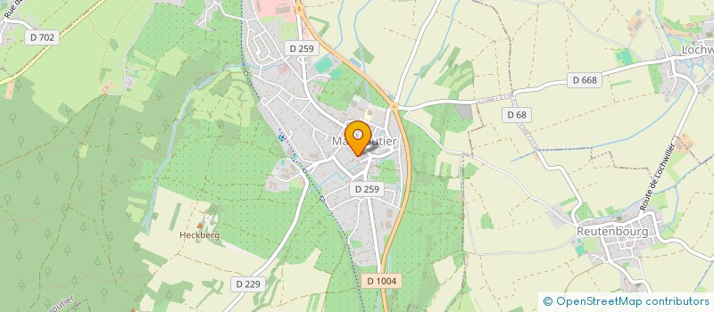 localisation de l'entreprise MADAME ANNIE KALCK  MARMOUTIER