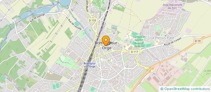 localisation de l'entreprise MADAME ANNIE KERGOURLAY à BRETIGNY-SUR-ORGE