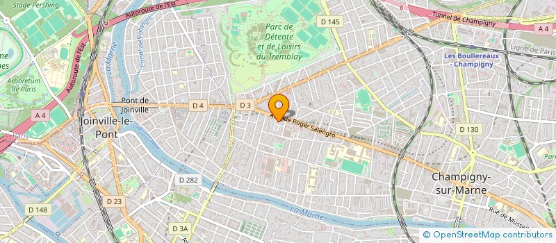 localisation de l'entreprise MADAME ANNIE KITOKO KIZEDI  CHAMPIGNY-SUR-MARNE