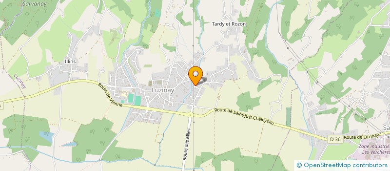 localisation de l'entreprise MADAME ANNIE KOUYOUMDJIAN  VIENNE