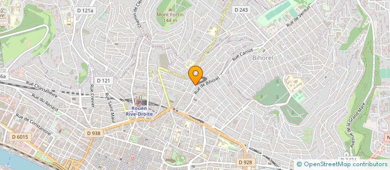 localisation de l'entreprise MADAME ANNIE LAMARRE à ROUEN