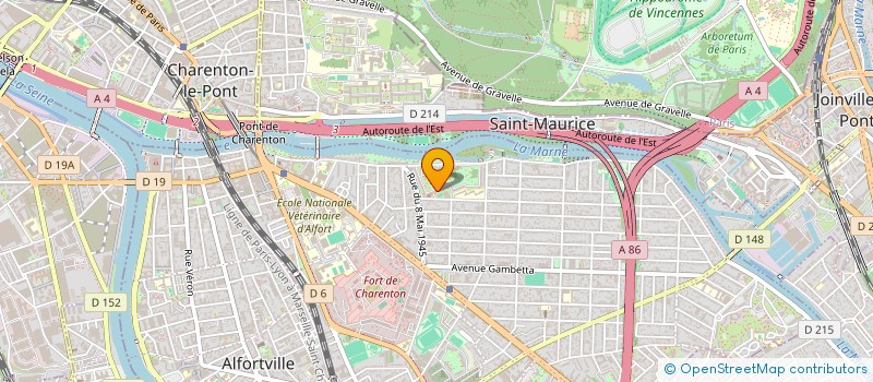 localisation de l'entreprise MADAME ANNIE LAMBERT à MAISONS-ALFORT
