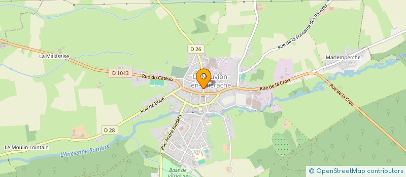 localisation de l'entreprise MADAME ANNIE LAMOTTE à LE NOUVION-EN-THIERACHE
