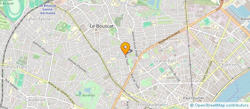 localisation de l'entreprise MADAME ANNIE LAMOTTE  LE BOUSCAT