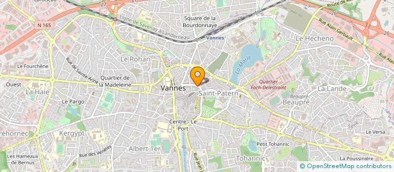 localisation de l'entreprise MADAME ANNIE LANOY à VANNES