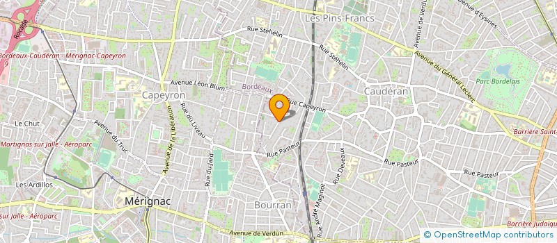 localisation de l'entreprise MADAME ANNIE LARTIGAU à BORDEAUX
