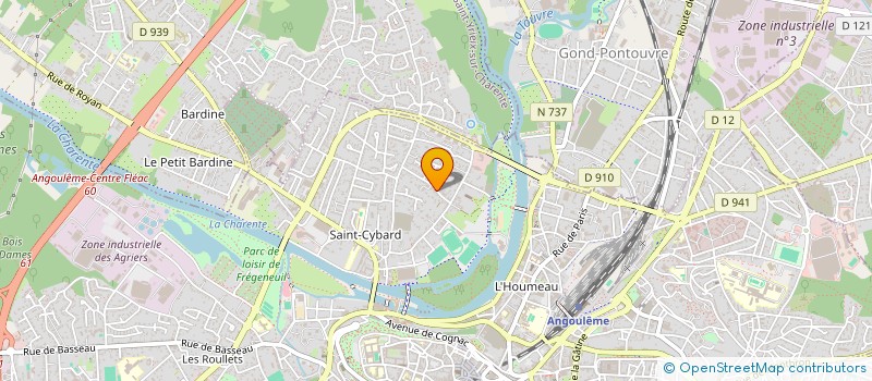 localisation de l'entreprise MADAME ANNIE LAVOIX à ANGOULEME