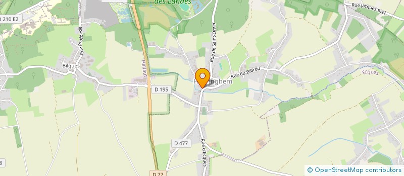 localisation de l'entreprise MADAME ANNIE LEBLOND  HEURINGHEM