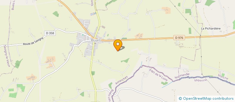 localisation de l'entreprise MADAME ANNIE LEBOISNE  BUAIS-LES-MONTS