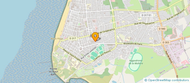 localisation de l'entreprise MADAME ANNIE LECARPENTIER à BERCK