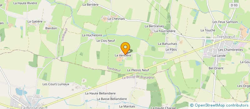 localisation de l'entreprise MADAME ANNIE LEGENDRE à TRESBŒUF
