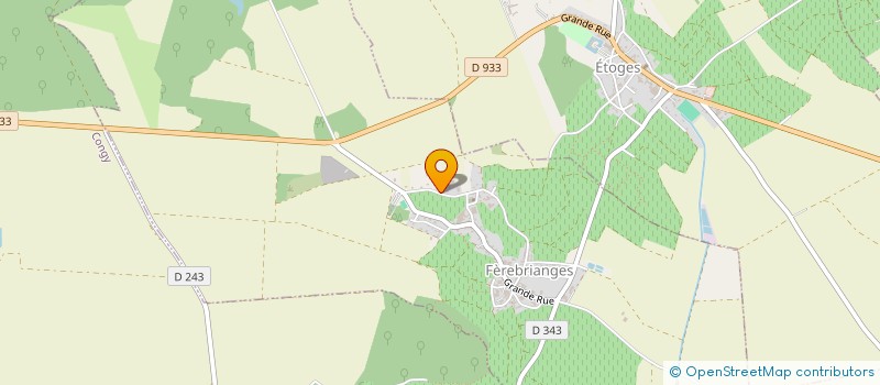 localisation de l'entreprise MADAME ANNIE LEGRAND  FEREBRIANGES