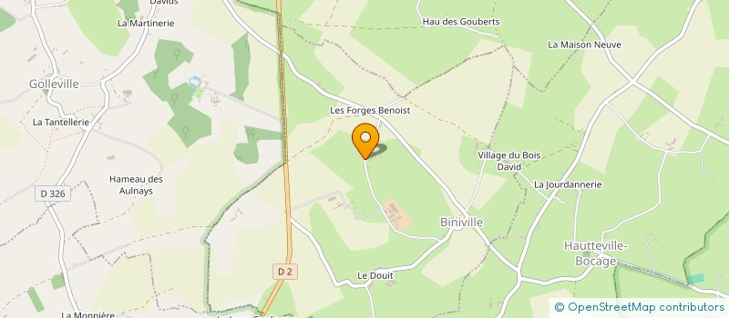 localisation de l'entreprise MADAME ANNIE LEHOUELLEUR  BINIVILLE