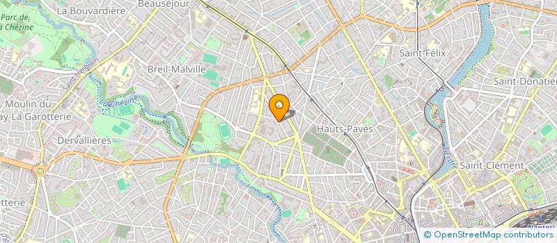 localisation de l'entreprise MADAME ANNIE LEJAY à NANTES