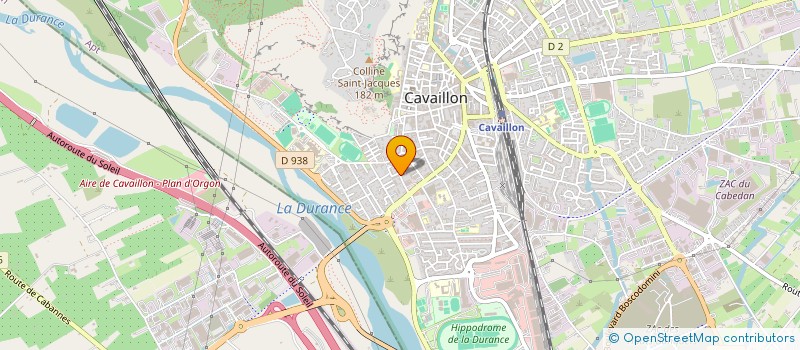 localisation de l'entreprise MADAME ANNIE LELLOUCH à CAVAILLON