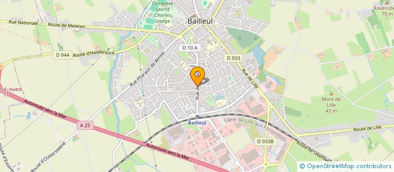localisation de l'entreprise MADAME ANNIE LENOIR à BAILLEUL