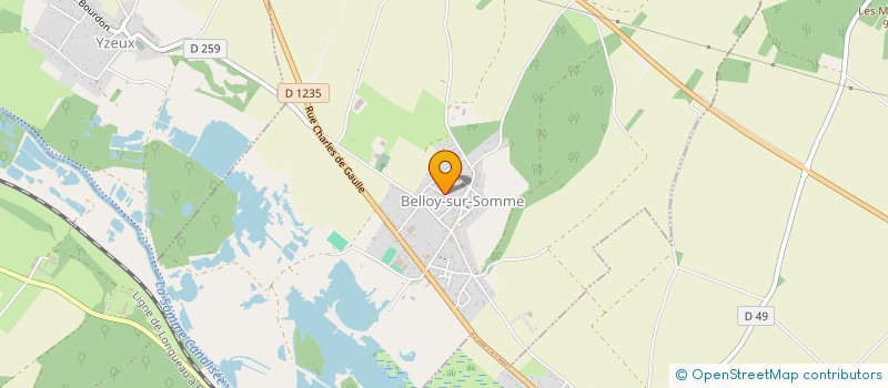 localisation de l'entreprise MADAME ANNIE LEPEE à BELLOY-SUR-SOMME