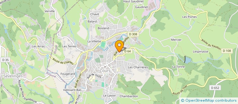 localisation de l'entreprise MADAME ANNIE LEPINE  RANCHAL