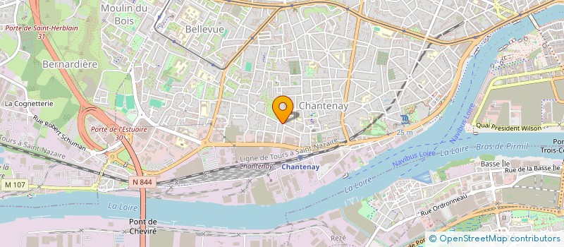 localisation de l'entreprise MADAME ANNIE LERAVALEC  NANTES