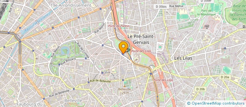 localisation de l'entreprise MADAME ANNIE LESAGE  PARIS