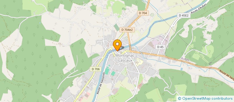 localisation de l'entreprise MADAME ANNIE LEYMERIGIE  MONTIGNAC-LASCAUX