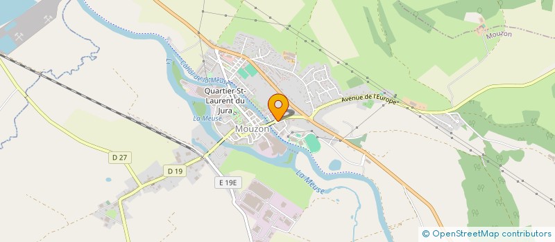 localisation de l'entreprise MADAME ANNIE LIEGEOIS  MOUZON