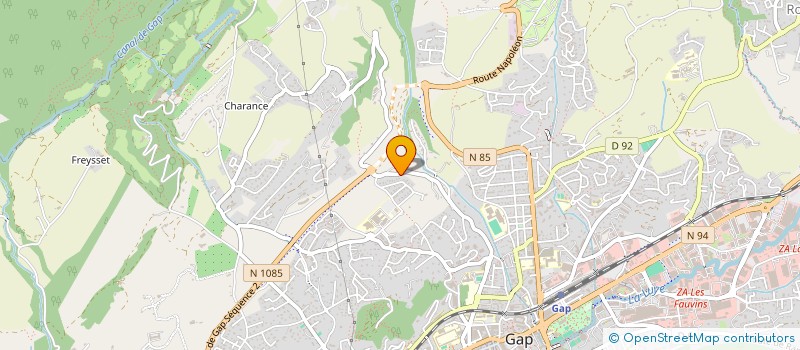 localisation de l'entreprise MADAME ANNIE LOMBARDO  GAP