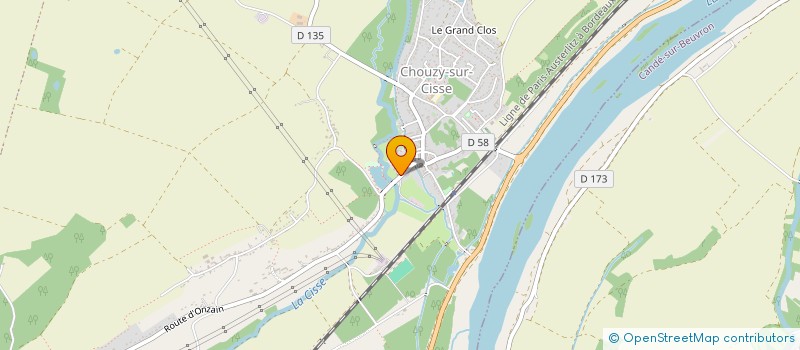 localisation de l'entreprise MADAME ANNIE LOPEZ  VALLOIRE-SUR-CISSE