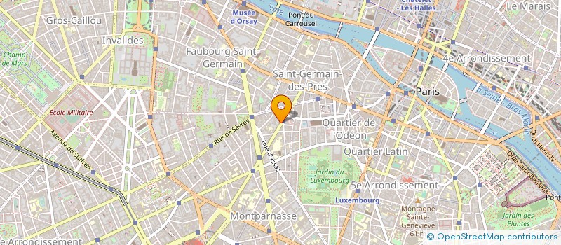 localisation de l'entreprise MADAME ANNIE LOUISE MOLIN à PARIS