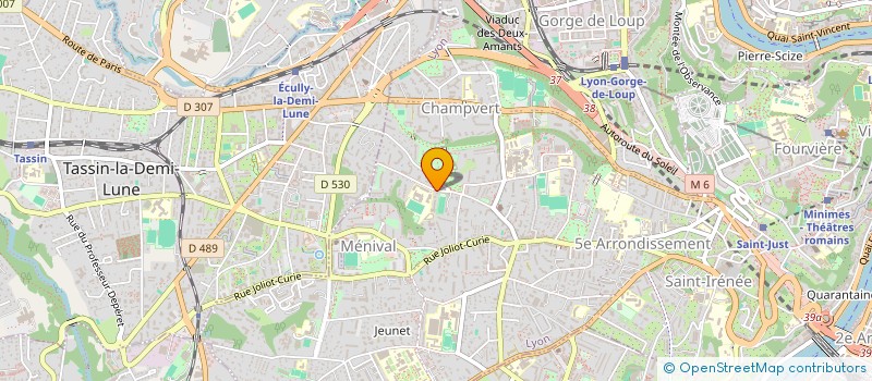 localisation de l'entreprise MADAME ANNIE LOUPOT à LYON